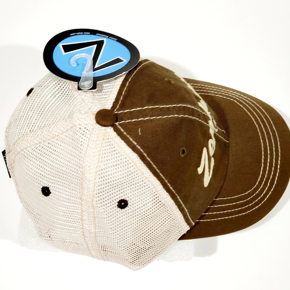 Zephyr Brand Custom Circle Z Gray Trucker Baseball Cap Hat Unisex OSFM NWT - Picture 6 of 12